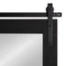 Rectangle Mirror Black 24x38 3