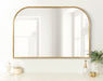 Arch Mirror Gold 36x24 6