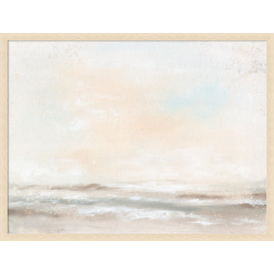 Mounted Canvas 38x29 Woodgrain Stripe Blonde 1