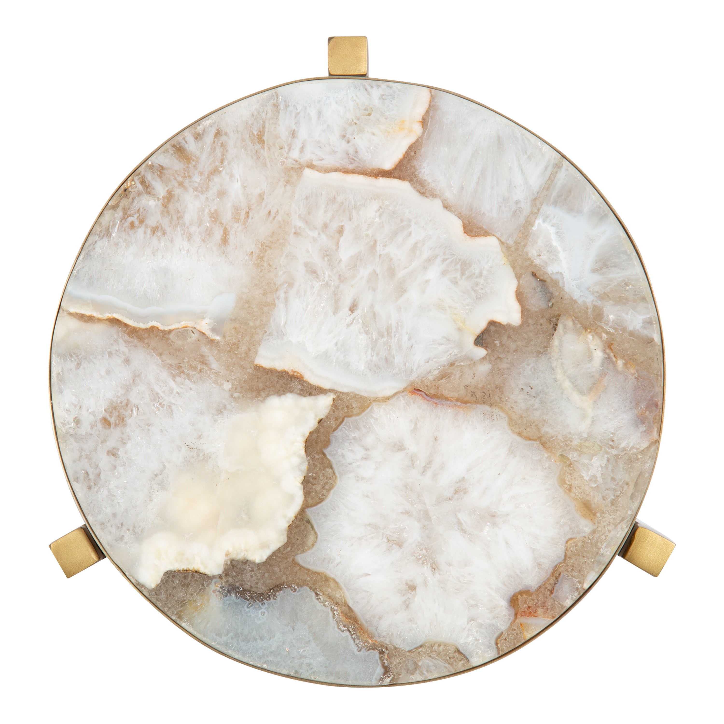Drink Table Natural Gold 9x9x23 5