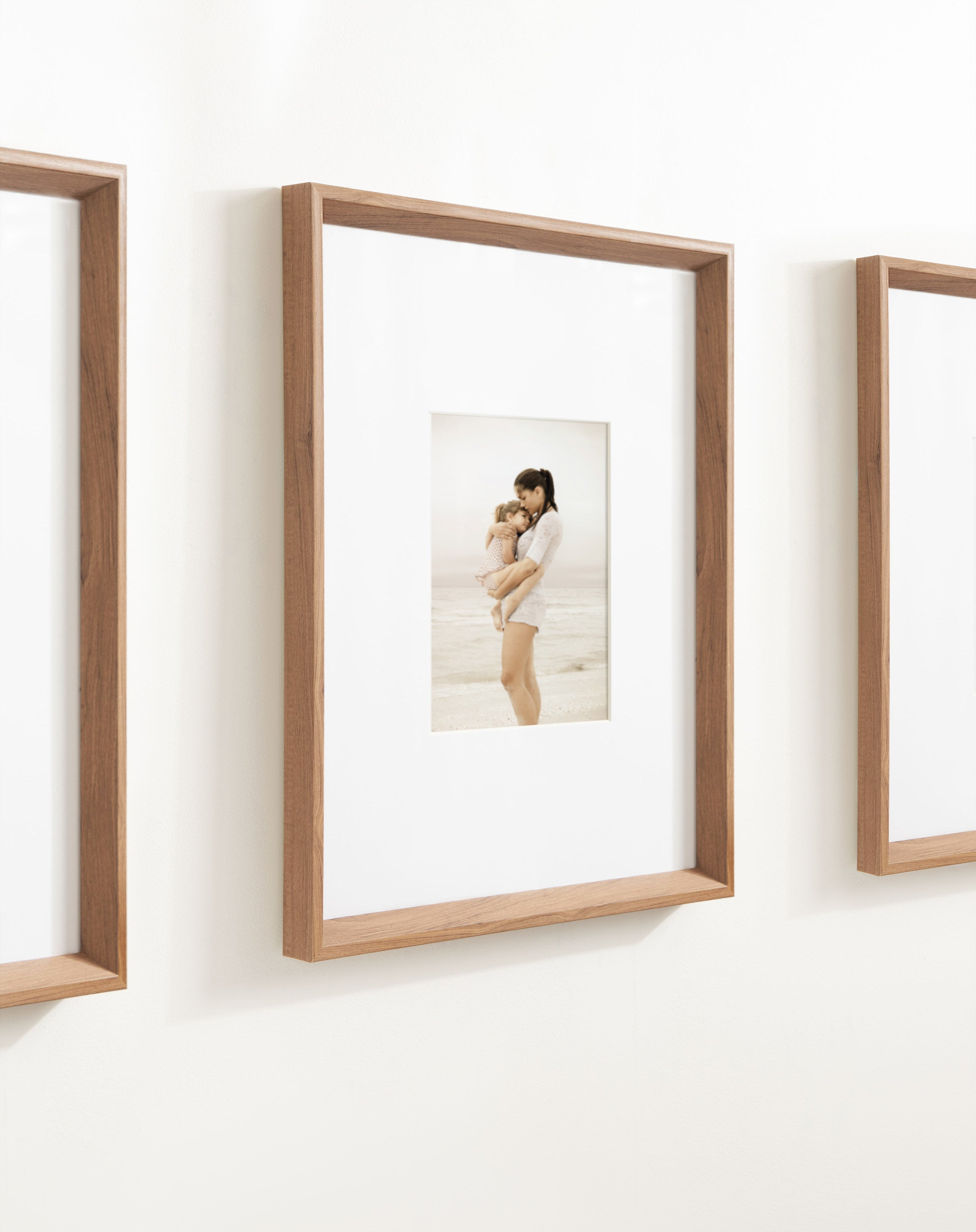 Wall Frame Brown 16x20 matted to 8x10 8