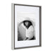 Wall Frame 11x14 matted to 8x10 Gray White 2