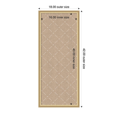 Pinboard Florence Gold 18x42 2