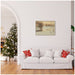 Framed Canvas Sylvie Dark Gold 38x28 5