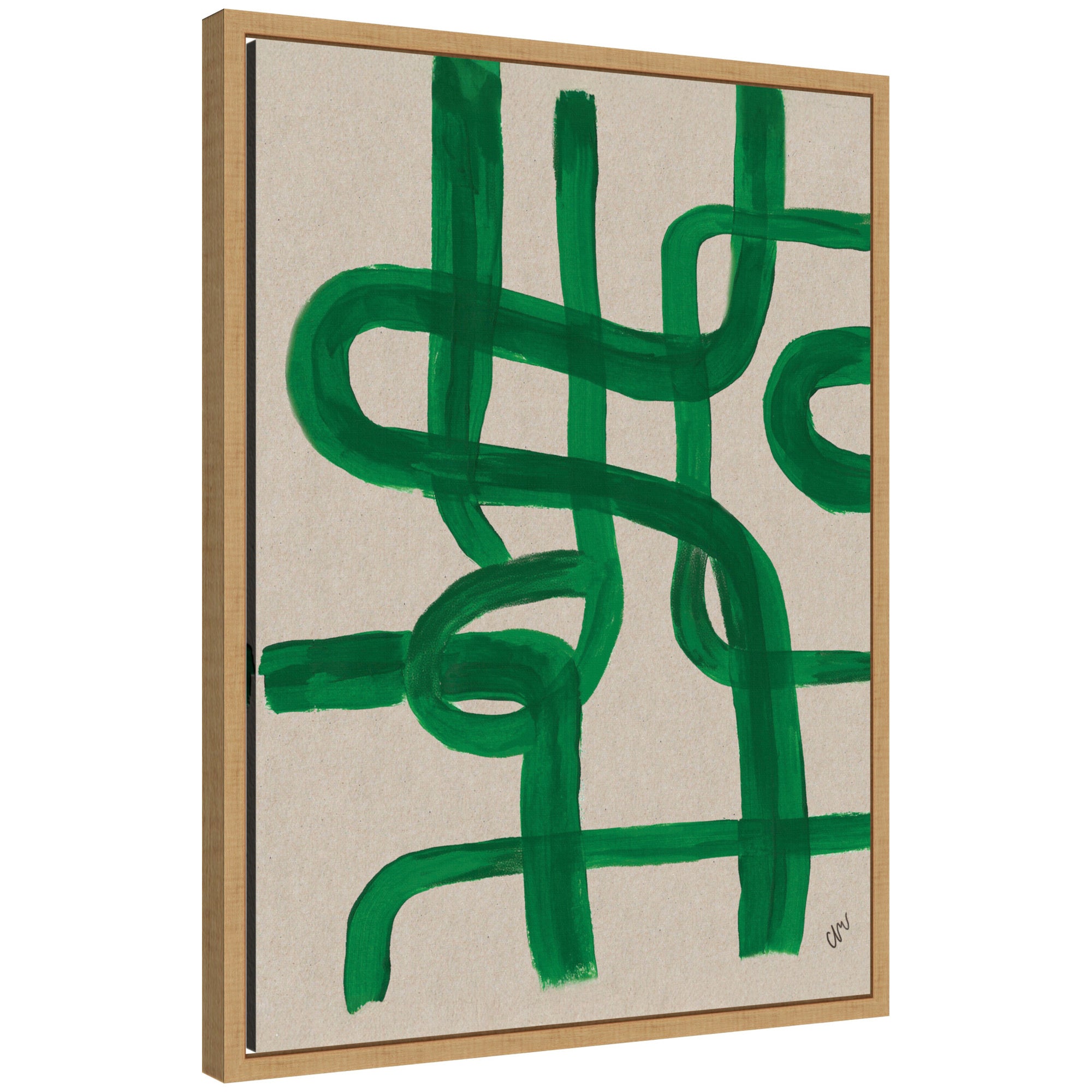 Framed Canvas 18x24 Sylvie Natural 1