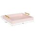 Single Tray Pink 17x13 4