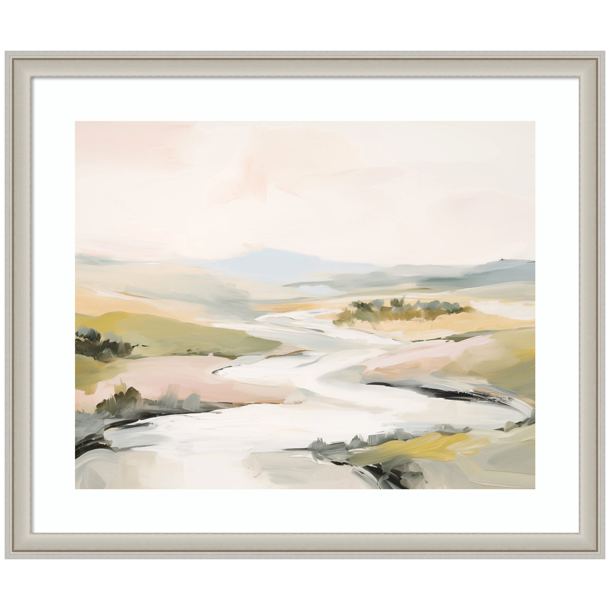 Tranquil Landscape No. 2 by Amy Lighthall Framed Wall Art Print
