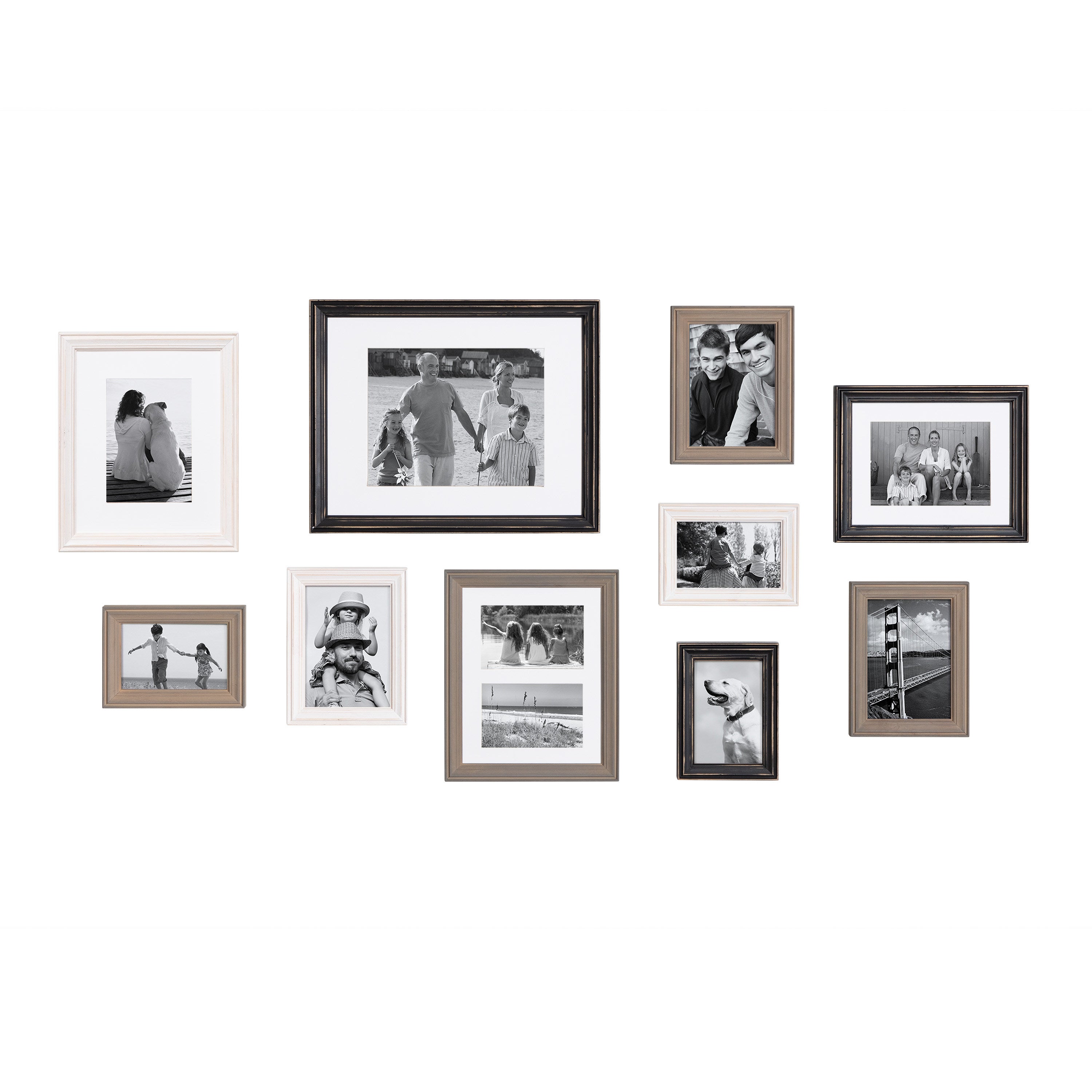 Frame Box Set Black White 10 Piece 1