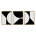 Art Set 3 Piece Set 18x24 Sylvie Bright Gold 2