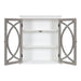 Cabinet 24x8x28 White Gray 4