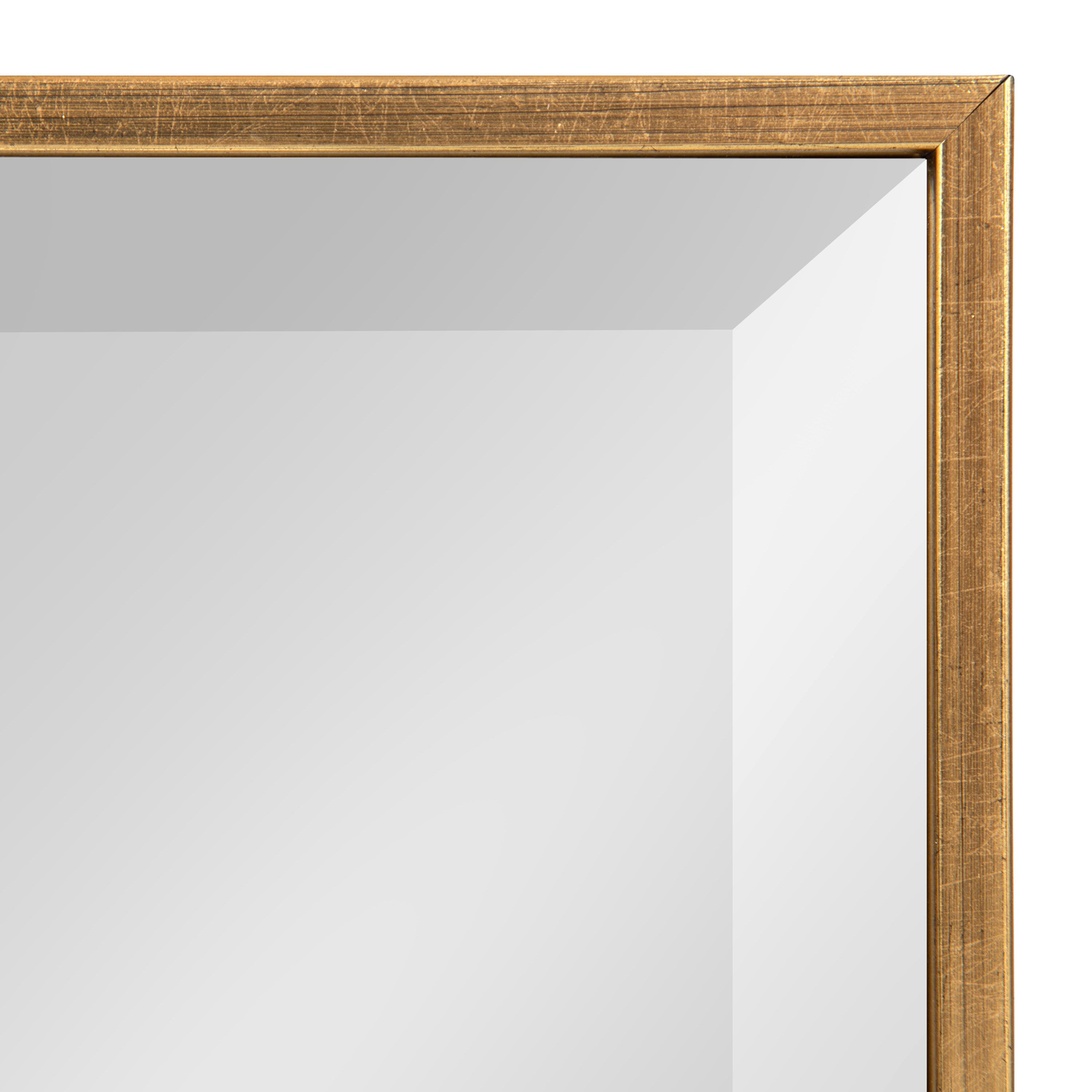 Rectangle Mirror Gold 24.75x36.75 3