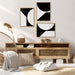 Art Set 3 Piece Set 18x24 Sylvie Bright Gold 6