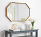 Decorative Octagon Gold 25.5x37.5 5