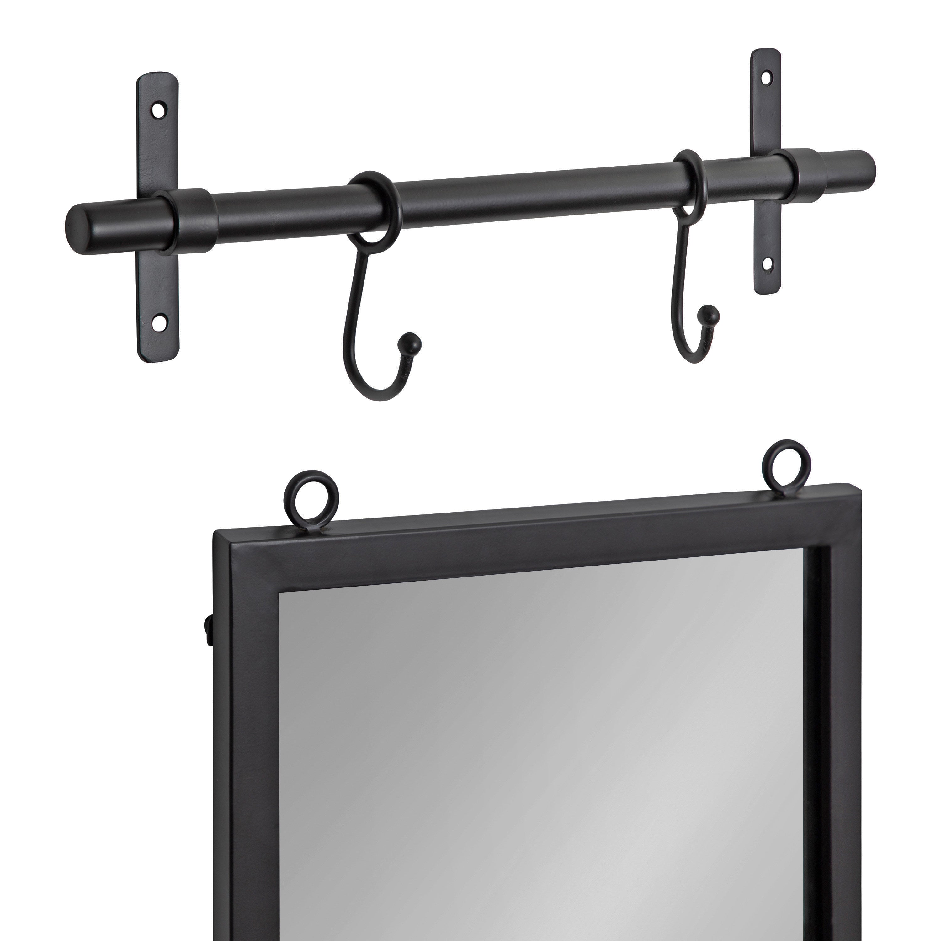 Gammons Wall Mirror with Shelf