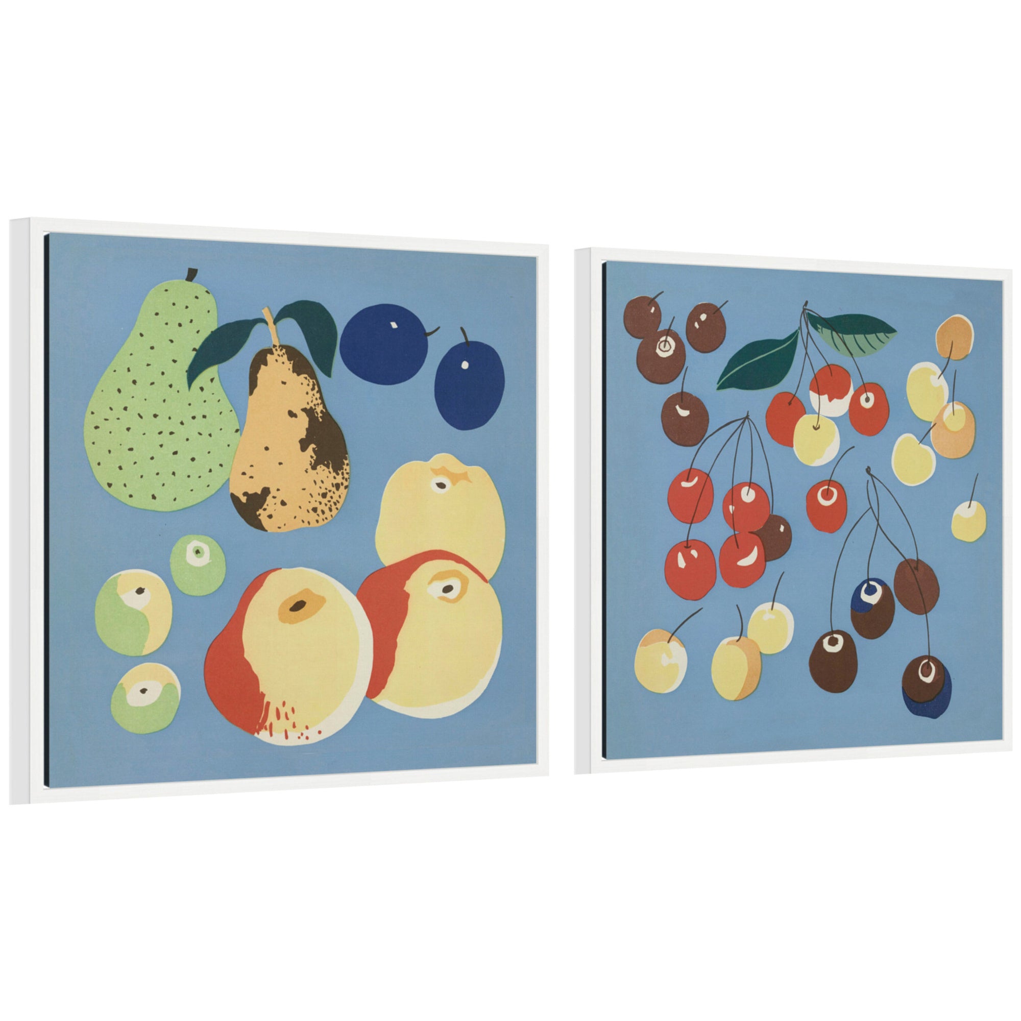 Art Set 2 Piece Set 22x22 Sylvie White 1