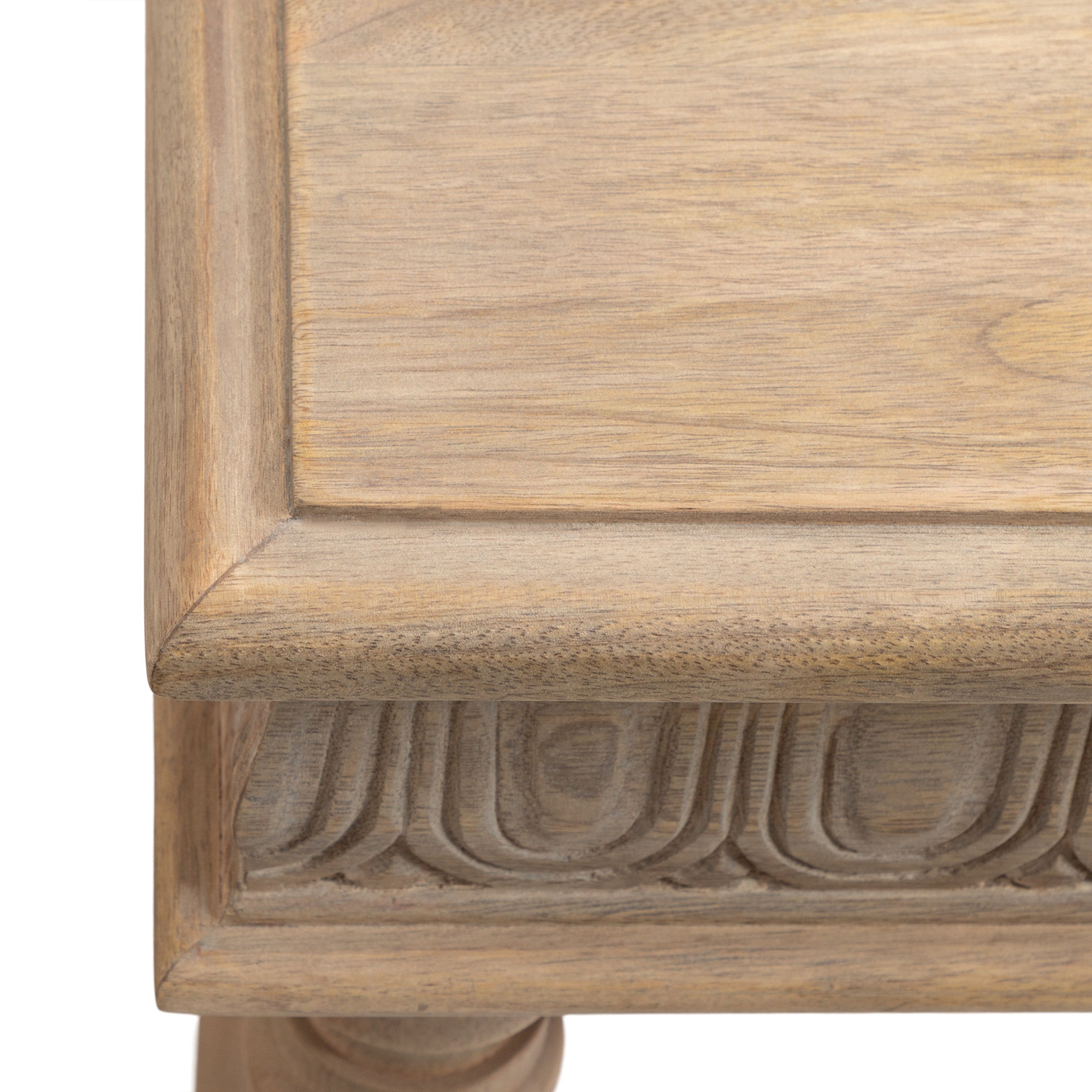 Console Table Natural Beige 36x14x30 3