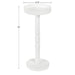 Drink Table White 10x10x22 2