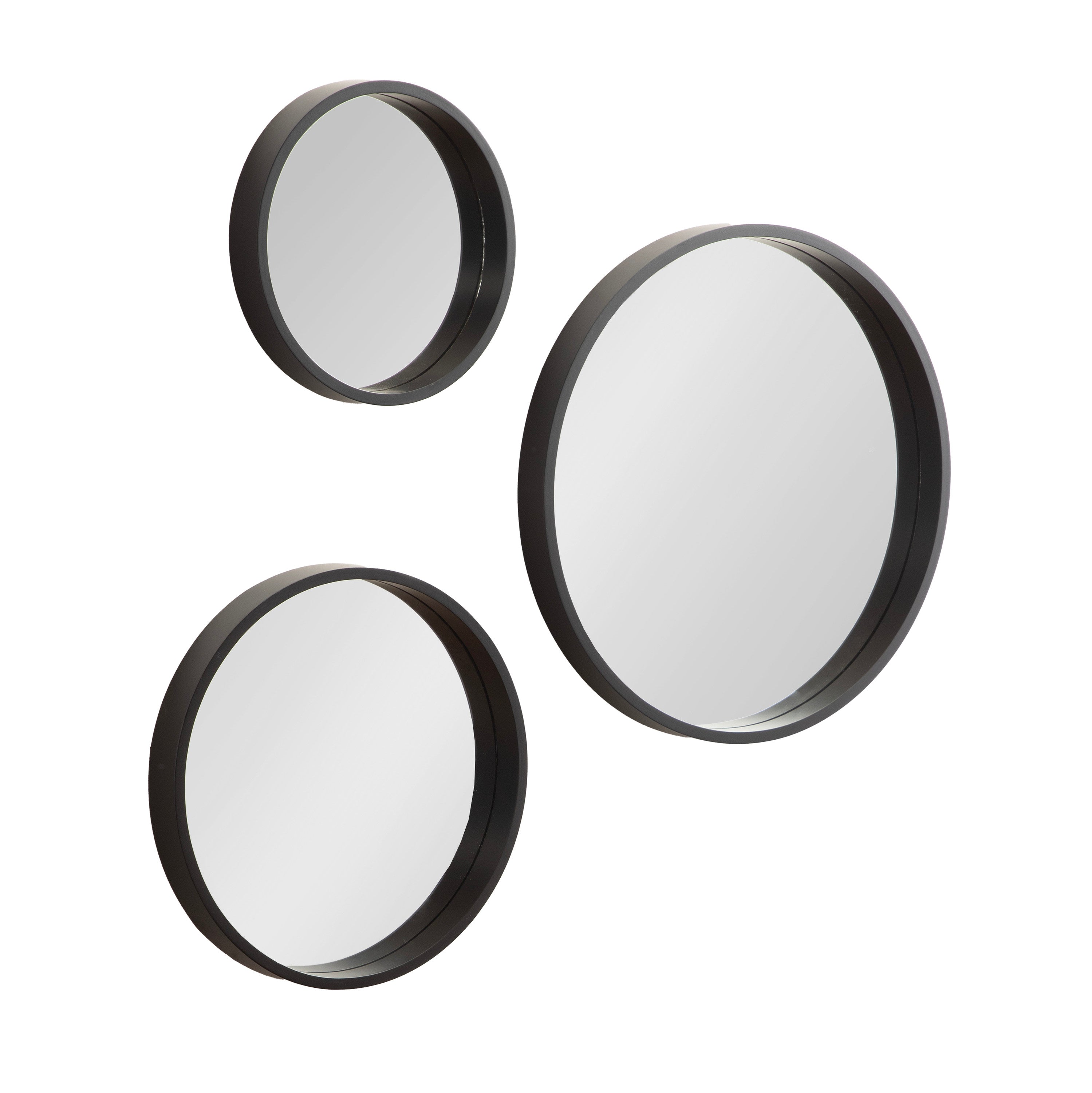 Mirror Set Black 3pc 1