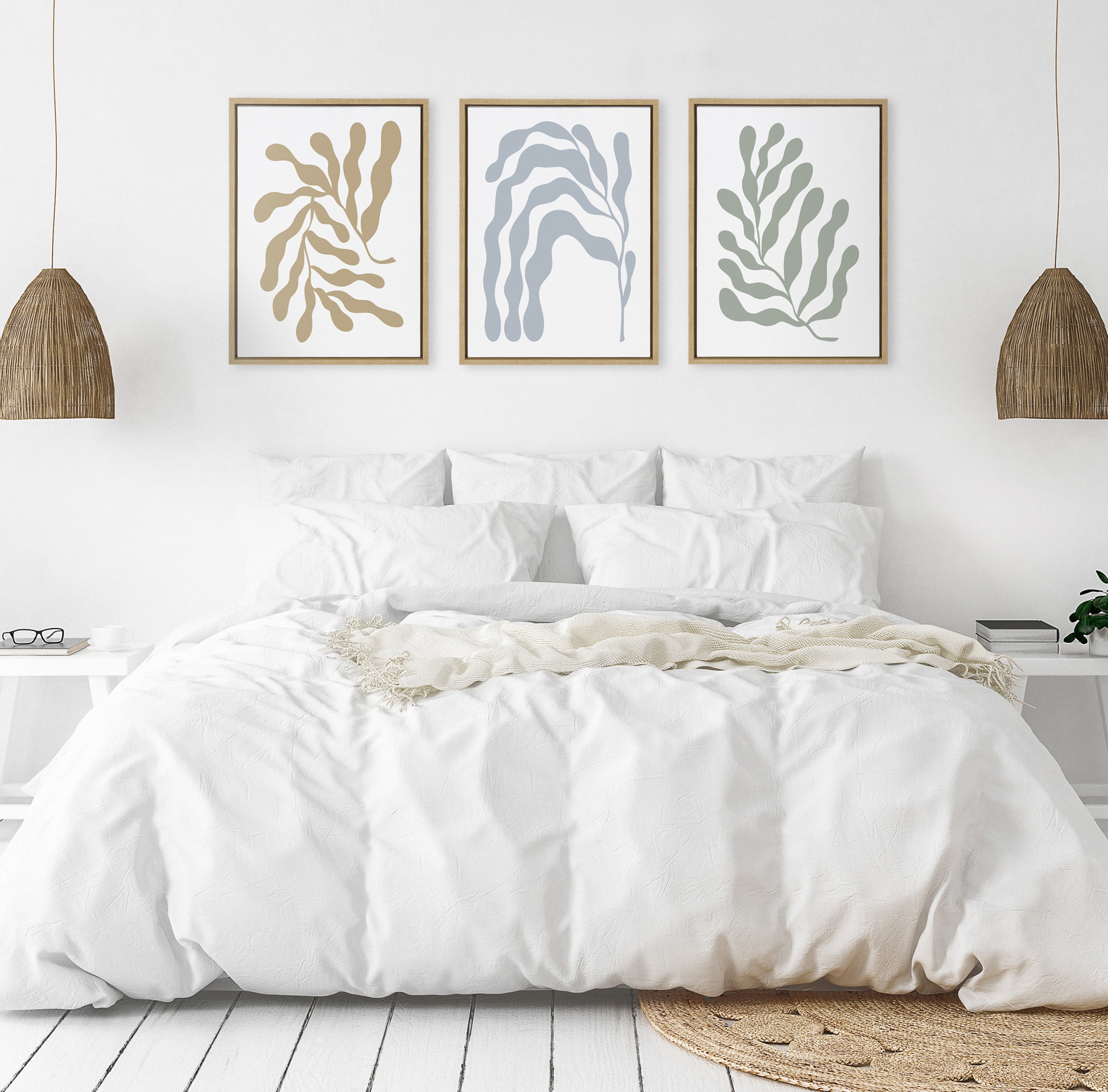 Art Set 3 Piece Set 18x24 Sylvie Natural 6