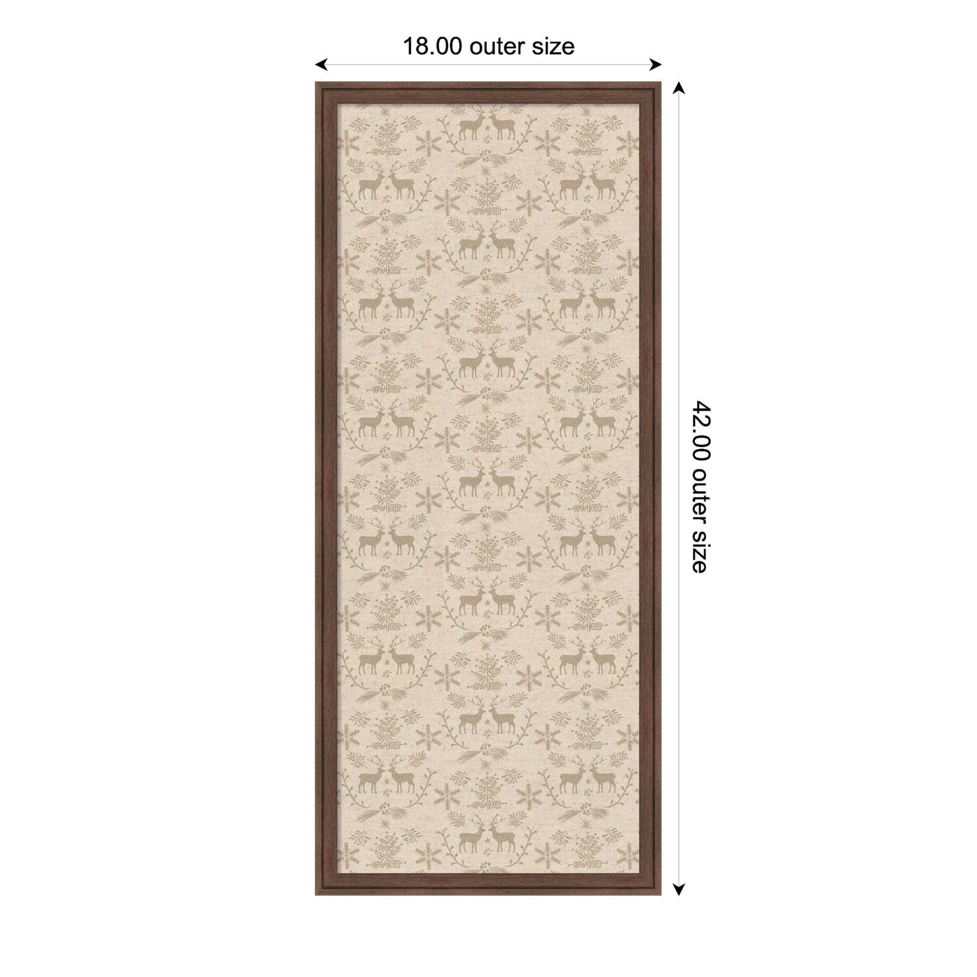 Pinboard Florence Medium Brown 18x42 2