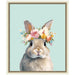 Mounted Canvas 22x26 Belmont Distress White 1
