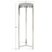 Drink Table Gray Silver 9x9x23 2