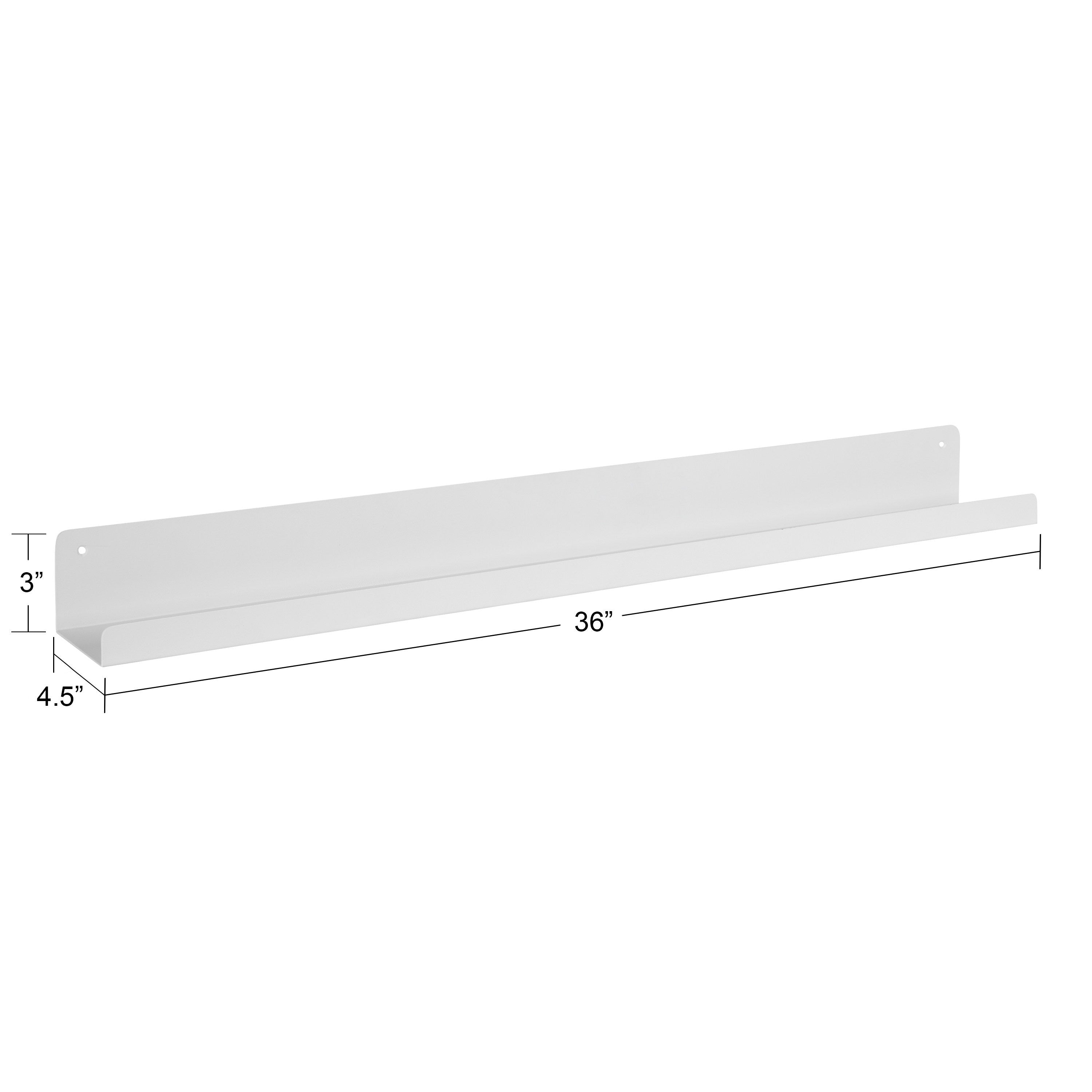 Floating Shelf 36" White 2