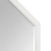Octagon Mirror White 24x36 3