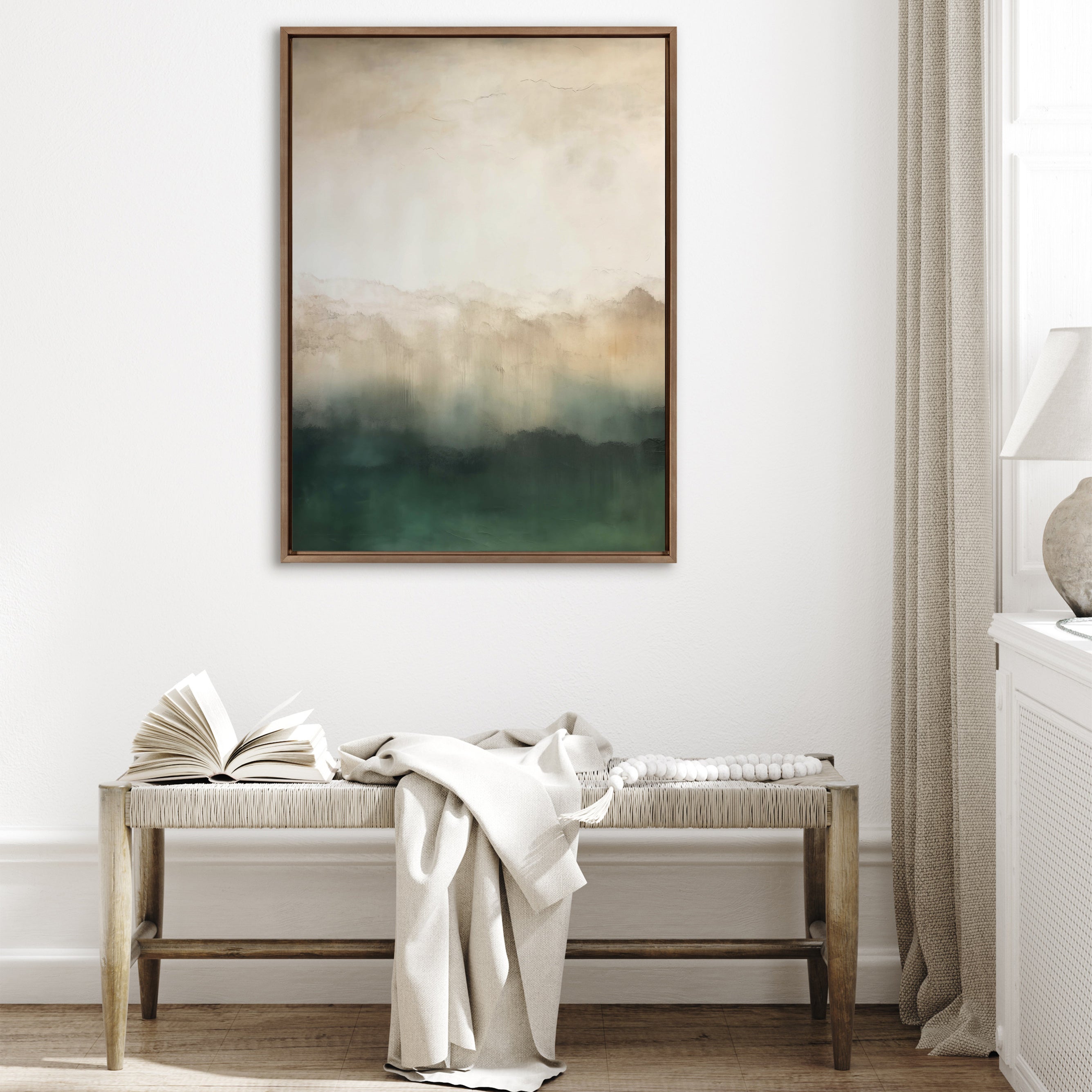 Framed Canvas 31.5x41.5 Sylvie Dark Gold 4