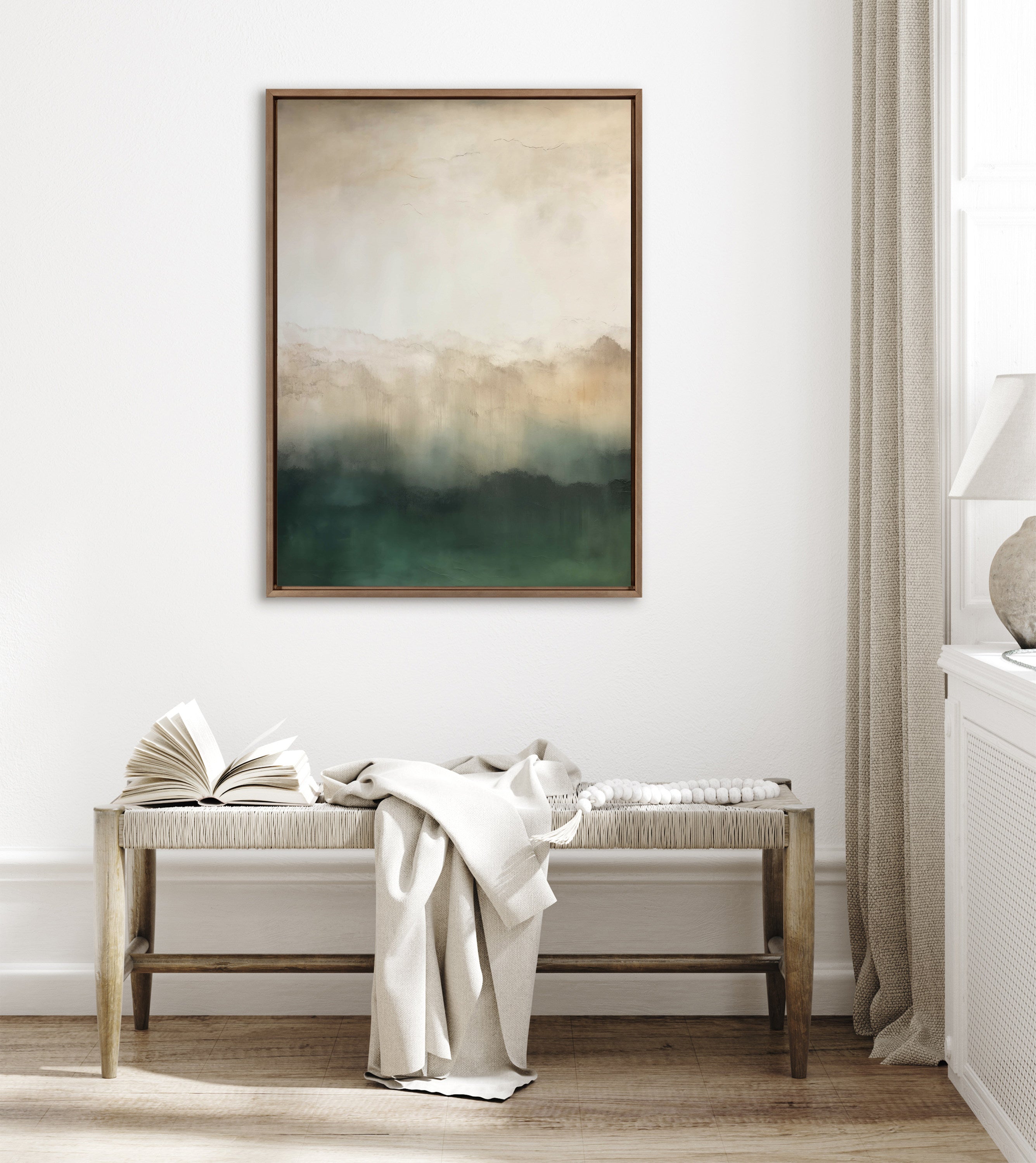 Framed Canvas 31.5x41.5 Sylvie Dark Gold 4