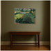 Framed Canvas 42x32 Sylvie Dark Gold 7