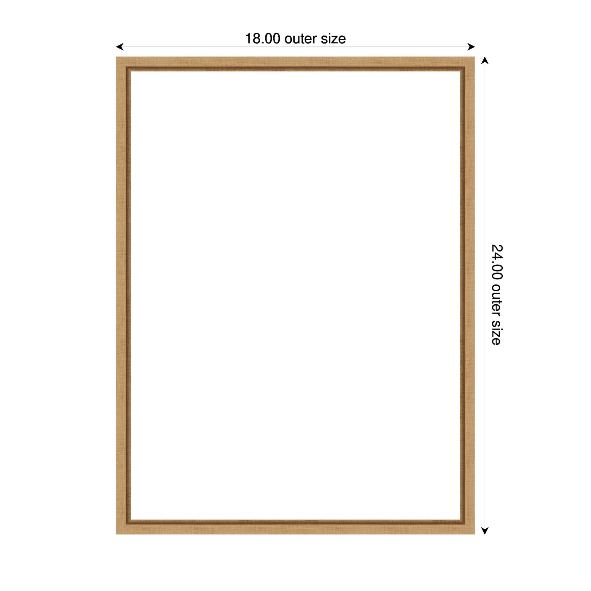 Art Set 2 Piece Set 18x24 Sylvie Natural 2