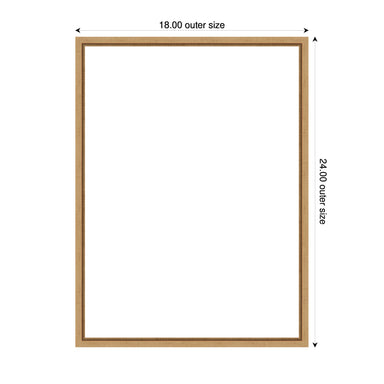 Art Set 2 Piece Set 18x24 Sylvie Natural 2