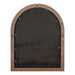 Windowpane Mirror Brown 22x28 4