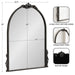 Arch Mirror Black 21x26 2