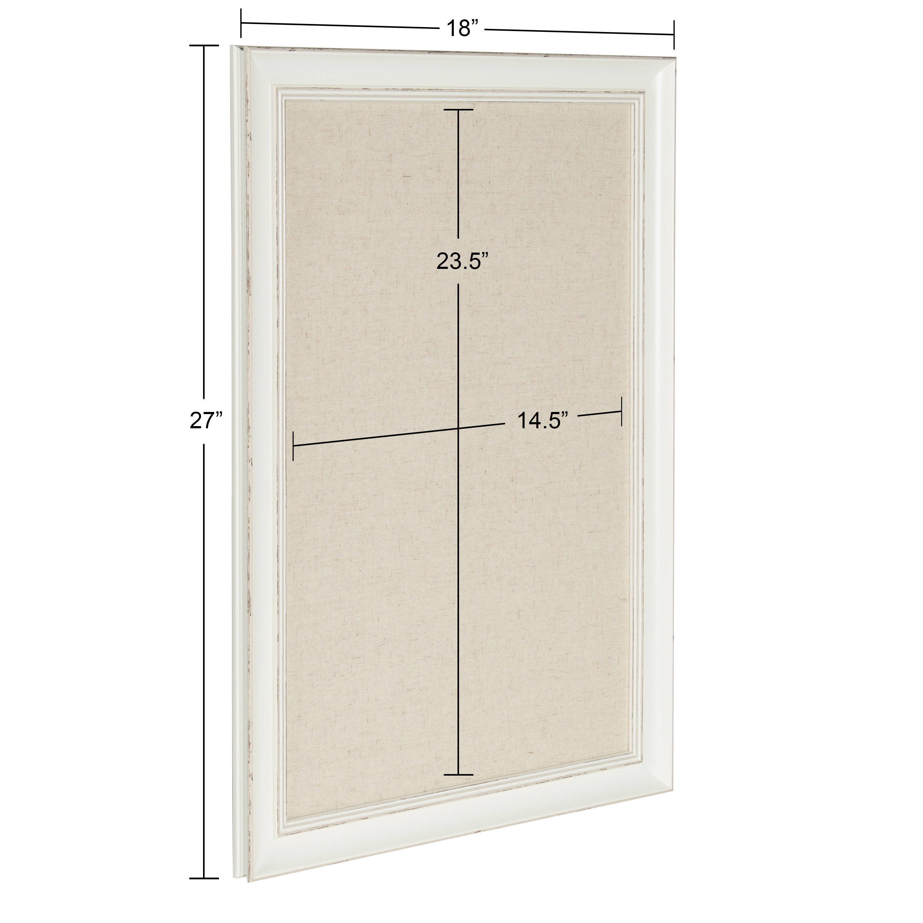 Pinboard White 18x27 5