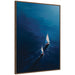 Framed Canvas 28x38 Sylvie Walnut 1