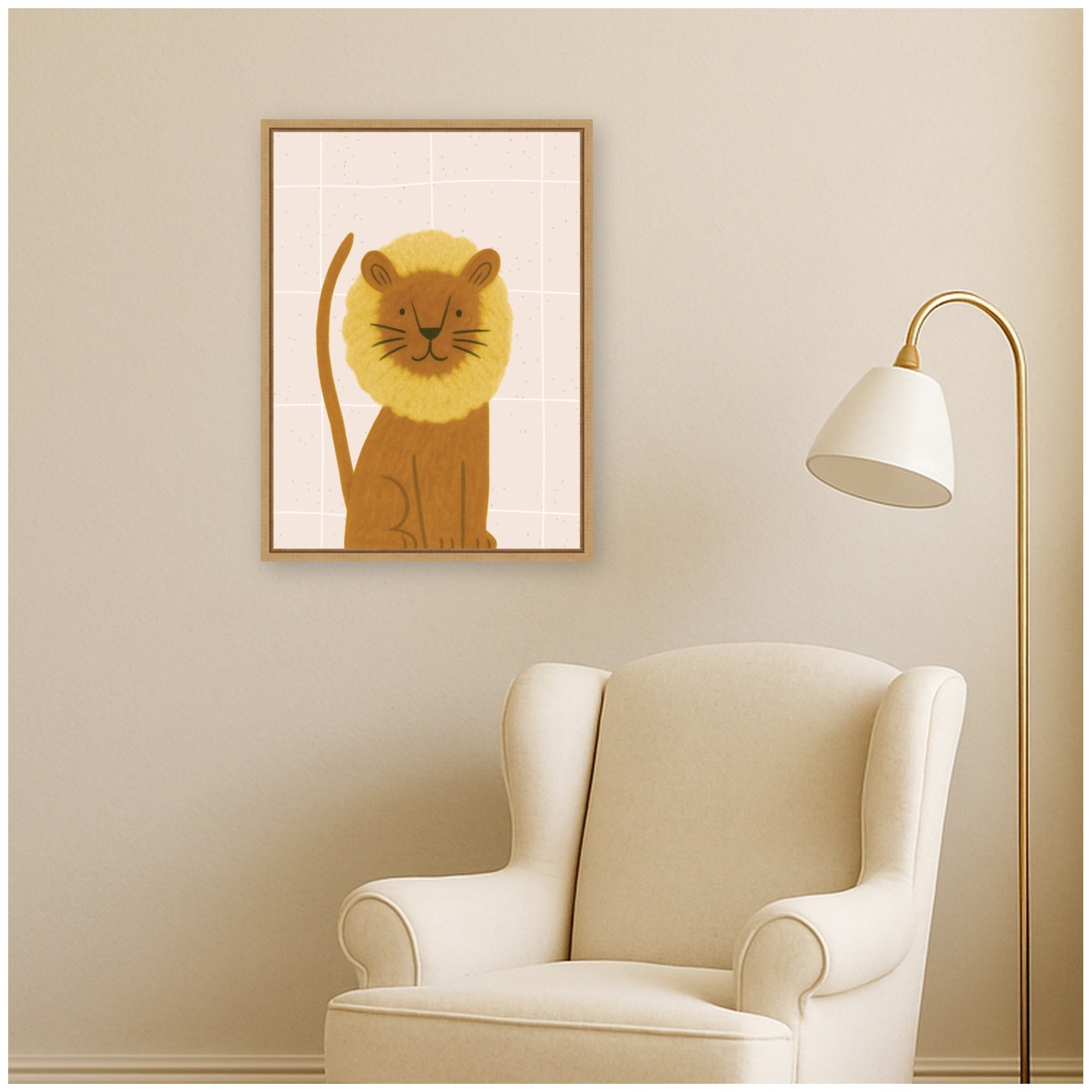 Framed Canvas 18x24 Sylvie Natural 5