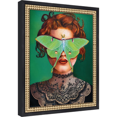 Mounted Canvas Castellan Black 13x16 1