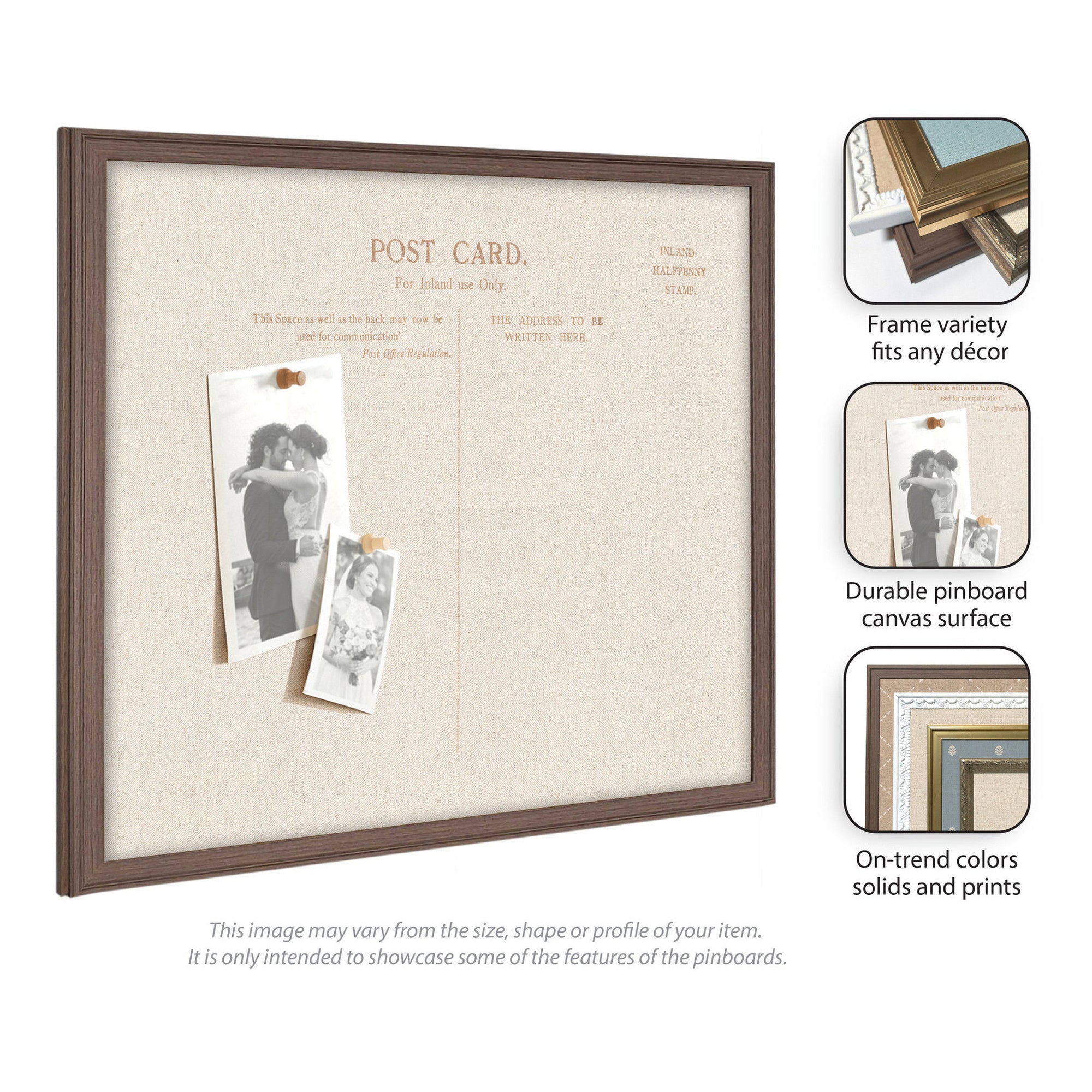 Pinboard Florence Gold 26x20 5