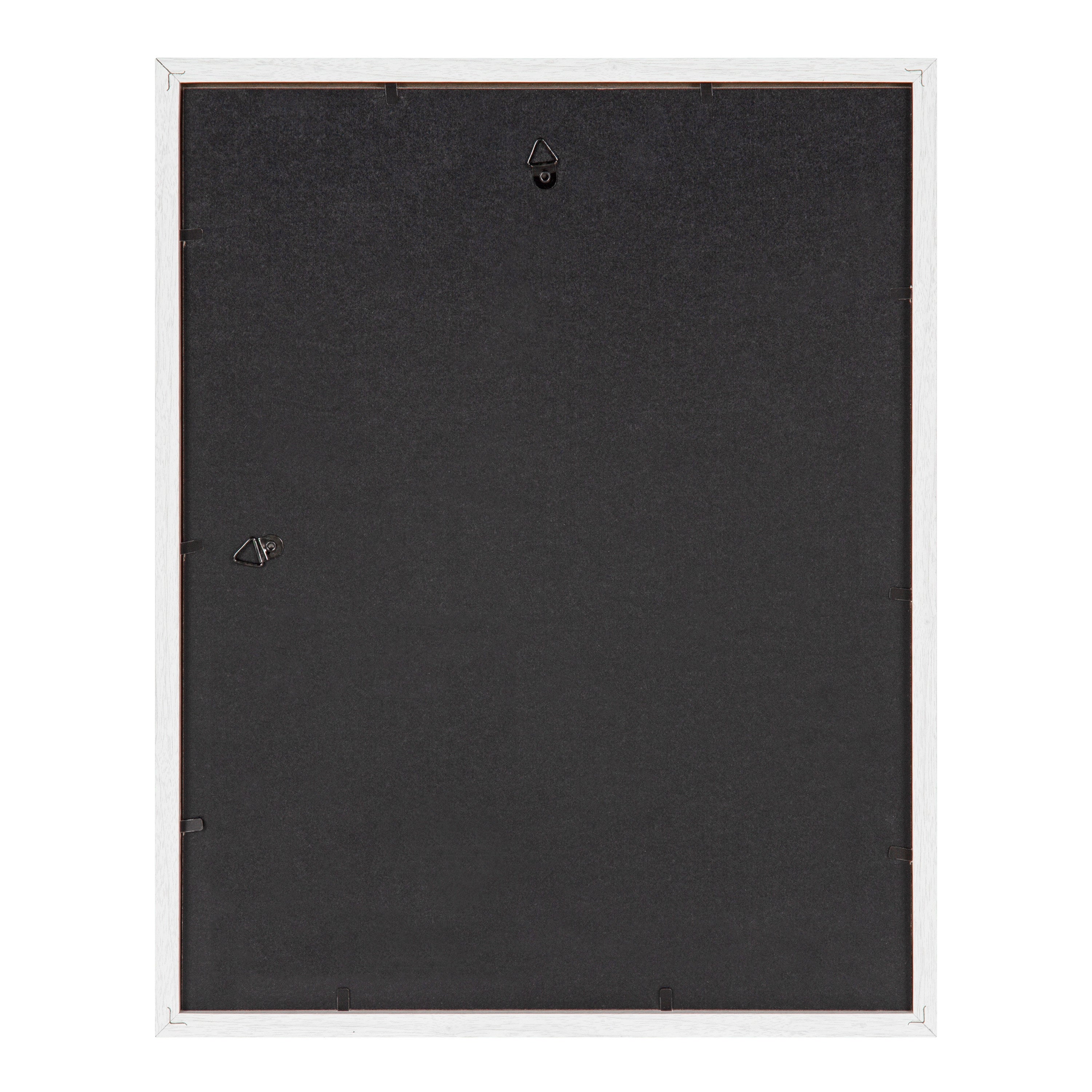 Wall Frame 11x14 matted to 8x10 Gray White 5