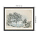 Mounted Canvas 26x20 Belmont Black 2