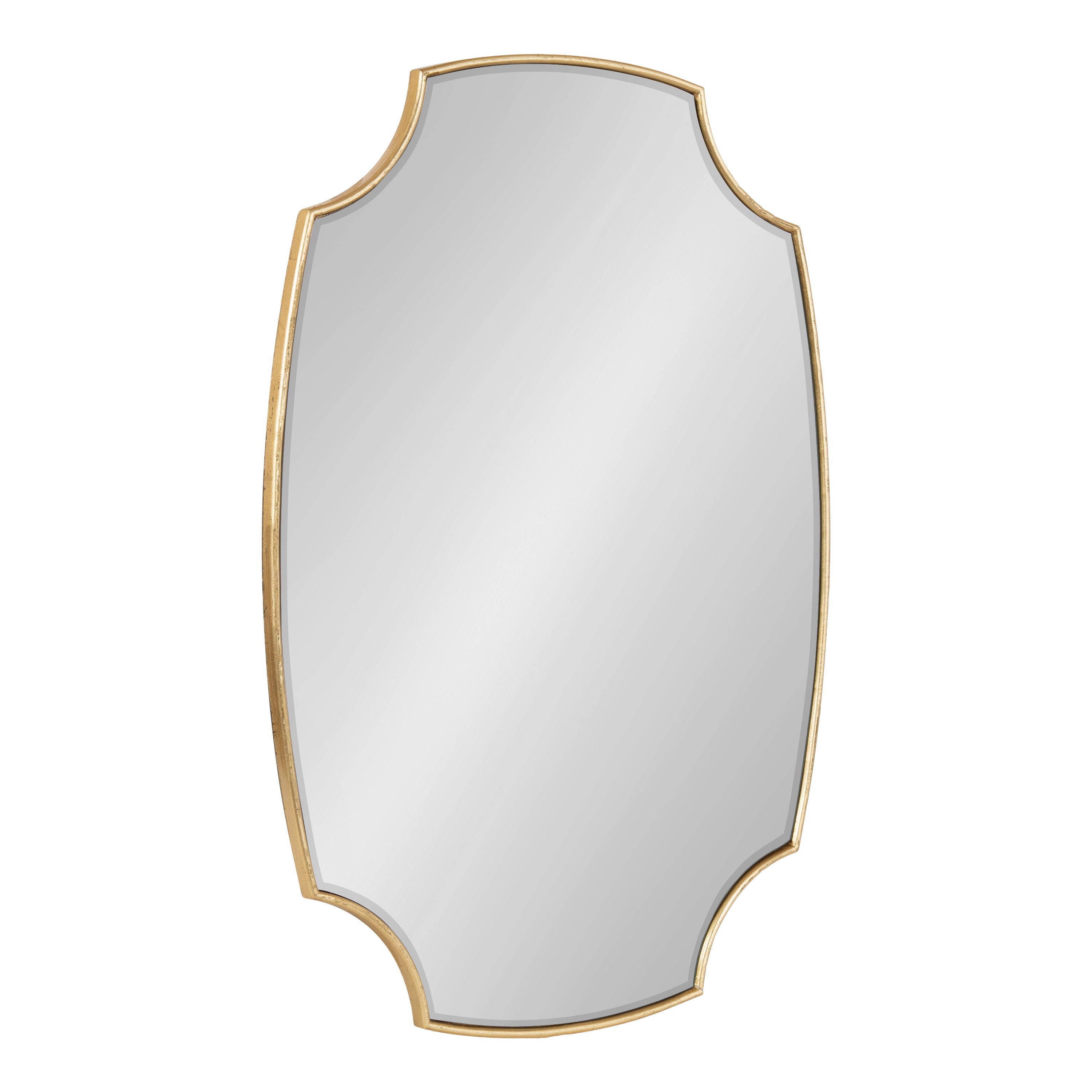 Scallop Mirror Gold 20x30 1