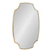 Scallop Mirror Gold 20x30 1