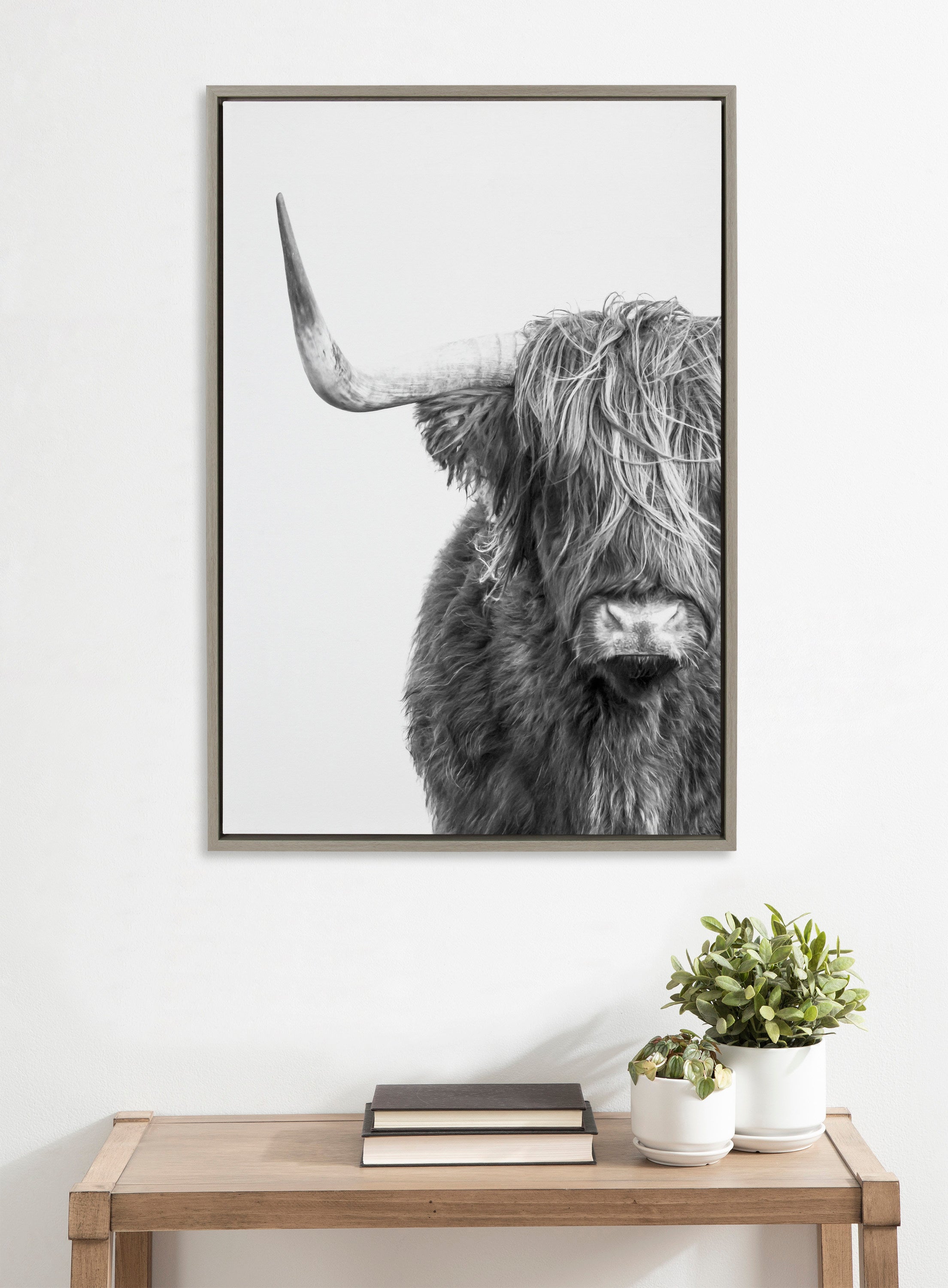 Framed Canvas Sylvie Graywash 23x33 5