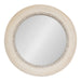 Round Mirror White 26x26 1