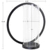 Wall Sconce Black 12" Diameter 5