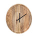 Wall Clock Natural 17x17 1