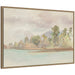 Framed Canvas 33x23 Sylvie Dark Gold 1