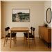 Framed Canvas 38x28 Sylvie Walnut 6